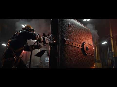 Building-sized designer wallet: INCINERATED & CRUSHED! 😱