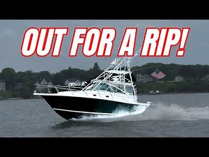 FULL WALKTHROUGH AND BOAT RIDE | 2000 Pursuit 3400 Fisherman With Volvo TAMD 63P DIESELS