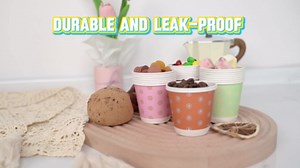 Tamone 600 Pack 3 oz Bathroom Cups Small Paper Cups, Disposable Mouthwash Cups with Dot, Pink, Green, Yellow, Disposable 3 oz Paper Cups for Party, Picnic, BBQ, Travel, Home