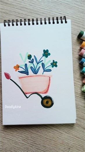 wait for the beautiful result 😁❤️ don't forget to subscribe #doodlykira #adultcoloring #doodleart