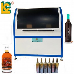 [Hot Item] LC Brand Automatic Flat Round Oval Plastic Bottle Glass Bottle Silk Screen Printing Machine Printer Price
