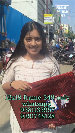 frame World 47 on Instagram: "12x18 glitter frame 349 only"