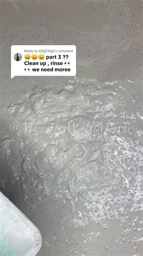 Replying to @ŁïñgTïñgż my phone ran out of space.. so this is all i have for part 3 ☹️ i just turned it back to powder #mixingwithmarie