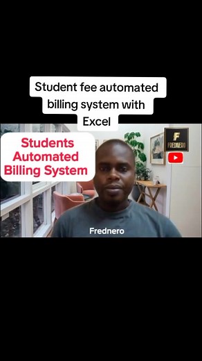 Students fee automated billing system #viral #fyp #india #nigeria #excel_tutorials
