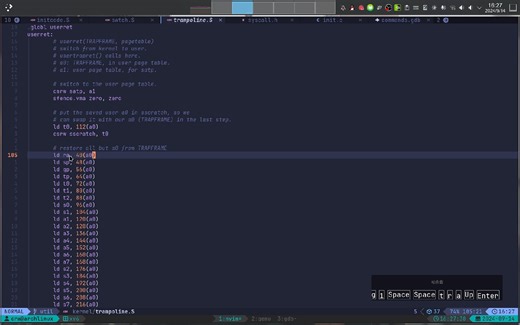 使用gdb调试xv6启动流程（2）