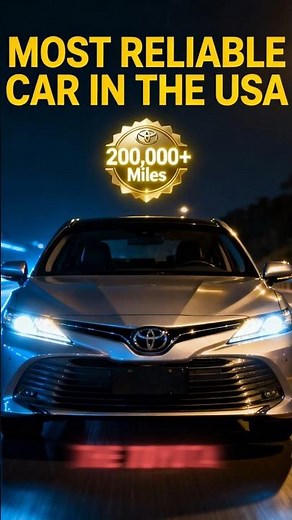 Is the Toyota Camry the Most Reliable Car Ever?