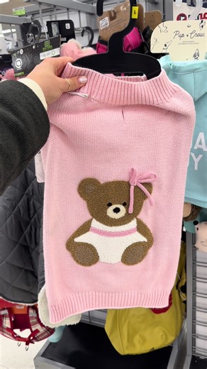pls where are you guys finding the Marshalls valentines dog sweaters 😭 I’ll pay someone to ship the pink swan one to me #dogmom #pink #valentinesday #sweater