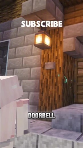This Doorbell Actually WORKS in Minecraft 🔔 Easy Redstone Build