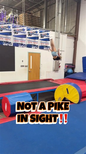 NO PIKES ALLOWED… #tumblechef #cheer #tumbling #Shorts