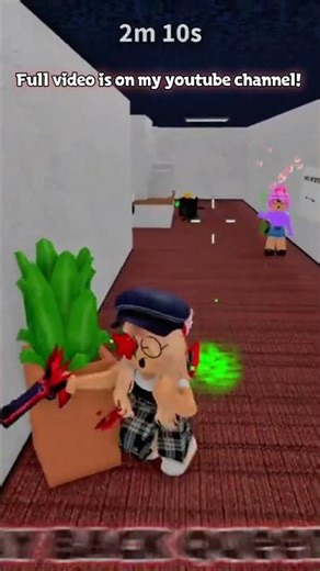 this was a jumpscare 😭 #roblox #mm2 #murdermystery2