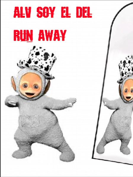 RUN AWAAAAAY #viral #alaverga #denleapoyo #tengohambre #haganmeviral #meme #humortiktok #slendybodrios #runaway #slendytubbies3 #juegomuerto