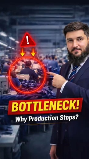 What is Bottleneck in Manufacturing? | Industrial Engineering Explained|Hindi / Urdu #viral #shorts