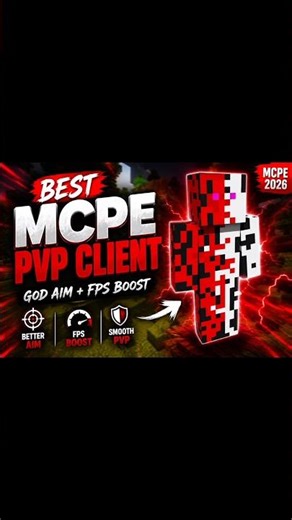 BEST MCPE PvP Client for GOD AIM 🔥⚡ (Pocket Edition 2026)
