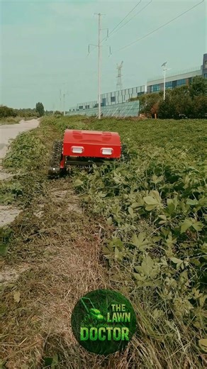 The Future of Mowing: Remote Control Slope Mower in Action! 🚜💨