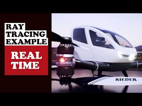 RayTracing Example HDRI Backdrop