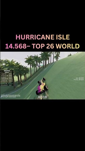 TOP 26 WORLD 😱 HURRICANE ISLE – 14.568 | Trackmania Weekly Shorts Week 50