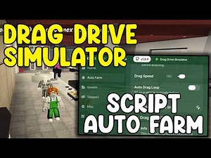 [🌙RAMADAN] Drag Drive Simulator OP Script Auto Farm Barista, Auto Work, Infinite Money - Roblox 2026