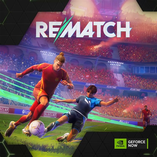 Early Kickoff! ⚽ Advanced Access players can stream Rematch on #GeForceNOW — no downloads, just clean passes and even cleaner streams. 🎮 | GeForce NOW