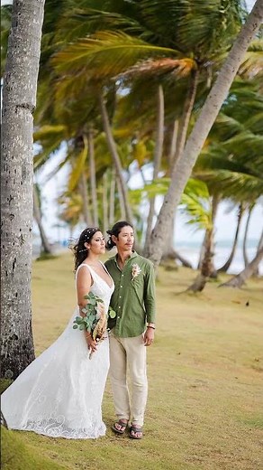 Small Beach Wedding at Sunrise | Playa Azul, Luquillo Puerto Rico