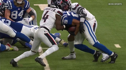 Colts' miscue results in fourth-and-short stop for Texans