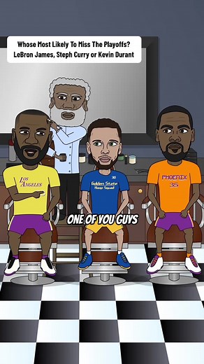 Lebron James, Steph Curry and Kevin Durant Battle It Out 😂 NBA Cartoon Parody RiOT Comedy x @SleeperHQ #nbamemes #nbameme #nbanews #nbaedits #sleeperpartner