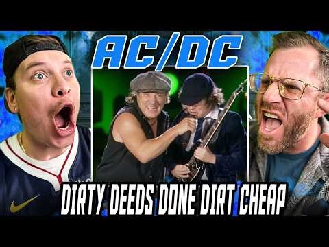 WE CAN'T STOP ROCKING!! First Reaction to AC/DC - Dirty Deeds Done Dirt Cheap