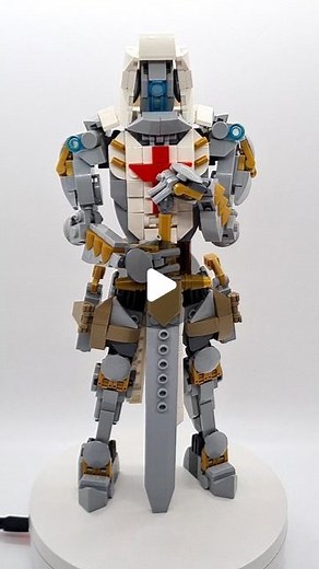 Adam Wallace on Instagram: "The Crusader mech suit - instructions available through the link in my bio! #lego #legomoc #Knight #legoknight #medeivallego #medeival #knightmech #mech #legomech #mechsuit #legomechsuit #robot #legorobot"