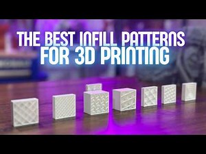 The BEST Infill Patterns for 3D Printing (And When to Use Them)