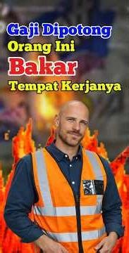Orang Ini bakar tempat kerjanya #viral #viralshort