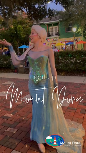 Happening Now! 🎄Tree lighting - 7pm 🎆Fireworks - after tree lighting, at the fourth avenue doc ✨Drone show - 8pm 🎅Photos with Santa - 7pm-9pm #mountdora #christmas | Mount Dora Area Chamber of Commerce