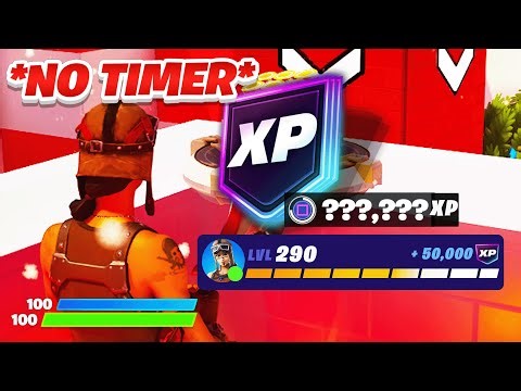 *NEW* FASTEST NO TIMER Fortnite XP Map to LEVEL UP FAST in Chapter 7 WINTERFEST
