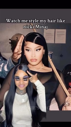 Jessie's Wig on Instagram: "Nicki same hairstyle tutorial💞 🔎Hair Name: Dawn 💥𝑪𝒐𝒎𝒎𝒆𝒏𝒕 "𝒍𝒊𝒏𝒌" or DM us to get the same wig link. . . . ✈️🆓 Shipping 🔙 30-day Return Policy Shop Now Pay Later with 𝐙𝐢𝐩&𝐀𝐟𝐭𝐞𝐫𝐩𝐚𝐲&𝐏𝐚𝐲𝐩𝐚𝐥&𝐊𝐥𝐚𝐫𝐧𝐚 . . . #jessieshair #jessieswig #wigs #hairtutorials #curtainbangs #hairtutorial #straighthair #bodywavewigs #wiginstall #wigstyling #gluelesswigs #hairstyles #fyp"