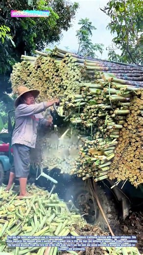 Efficient Sugarcane Harvesting: Power Sawing for Precision and Speed
