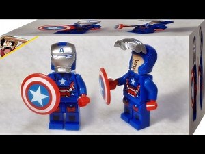 elephant 아이언맨 마크 캡틴아메리카 슈트 레고 짝퉁 미니피규어 Lego knockoff iron man mark captain america winter soldier