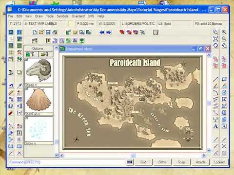 Part M: Overland Mapping with Campaign Cartographer
