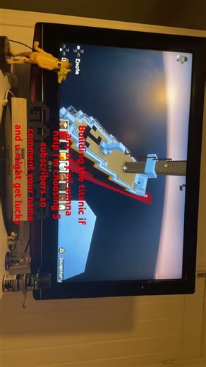 If u wanna help comment your name on mincraft and also comment subscribed then you’ll probably win