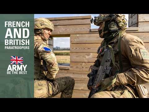 Pushing Limits: British and French Paratroopers Working Together | British Army