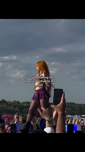 Ice Spice Takes Open'er Festival to the Deli