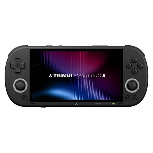 [$101.18] Trimui Smart Pro S Handheld Game Console 4.96-Inch IPS Screen TMR Joystick Allwinner A523 Processor 128G(Black)