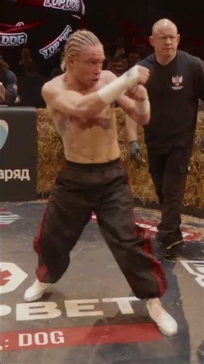 Ref SAVES fighter from getting DESTROYED! #bareknuckle #кулачныебои