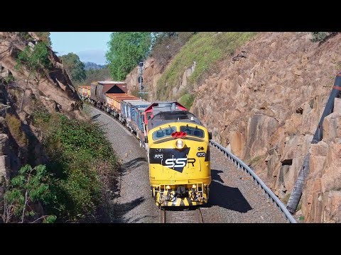 Southern Shorthaul Freight Trains in Central Victoria