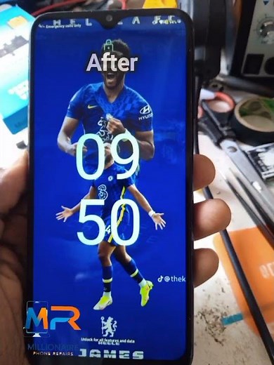 NOKIA G20 Screen before and after replacement 👌🏼