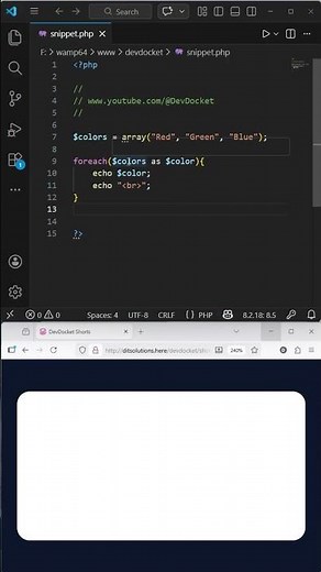 Master the foreach Loop in PHP – Clean & Powerful Way to Loop Arrays 🎯