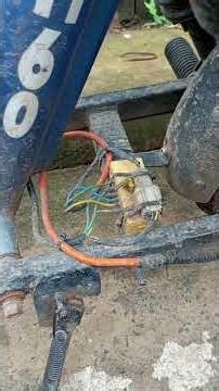 handmade hub motor vehicle with battery