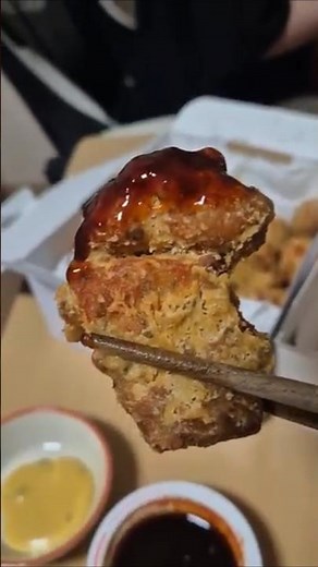 대구치킨의 자존심?? 땅땅치킨 매콤찹스 #food #매콤찹스#땅땅치킨