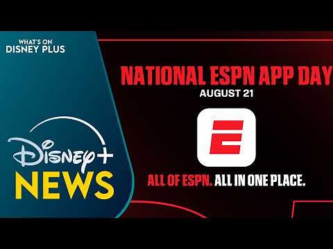 ESPN Unlimited Launches On Disney+ | Disney Plus News