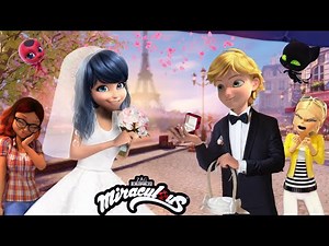 Miraculous Ladybug wedding Cat Noir and Ladybug get married