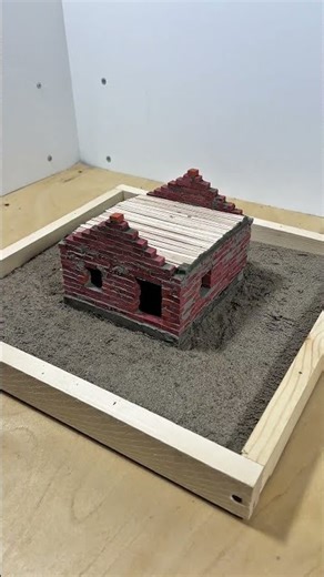 Building a Mini Brick House 🧱 | Tiny Construction