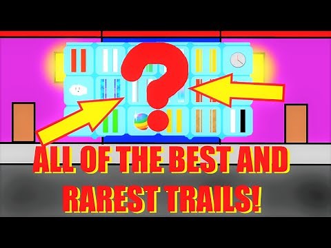 THE BEST + RAREST TRAILS in SPEED CITY! MY TRAIL COLLECTION! (Roblox)