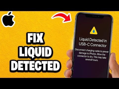 How To Fix Charging Not Available (Liquid Has Been Detected On iPhone) - Fastest Guide